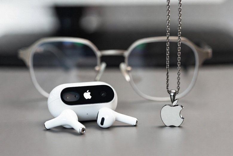 AirPods, кулон и очки. Три новинки Apple получат камеры и искусственный интеллект