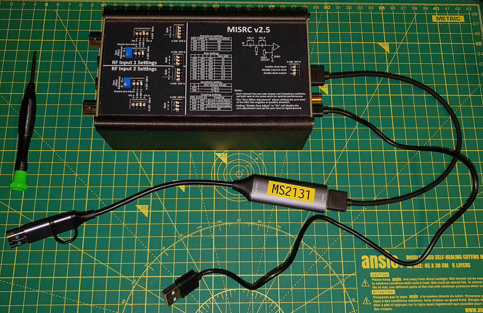 Новейшая версия MISRC (v2.5) в собранном виде