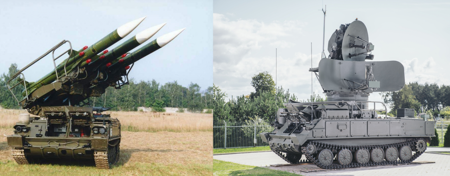 ЗРК 2К12 "Куб" (1967) - первый советский ЗРК с полуактивным радарным пропорциональным самонаведением. Очень хорошо зарекомендовал себя в Войне Судного дня (1973), правда не в последнюю очередь из-за отсутствия на израильских самолетах СПО и РЭБ рассчитанных на впервые примененную новинку