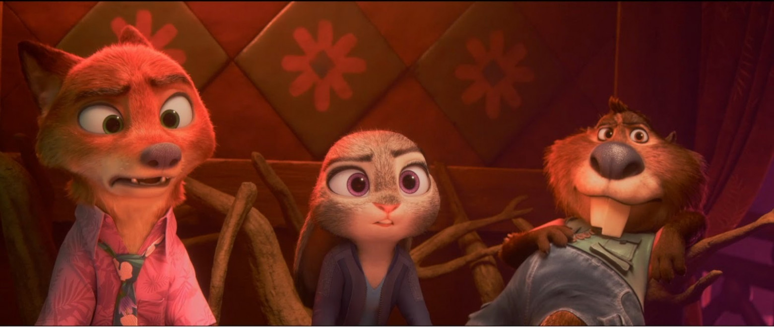 Это кадр из мультфильма «Зверополис 2» (2025). Конечно, я взял современный фильм в широком формате.