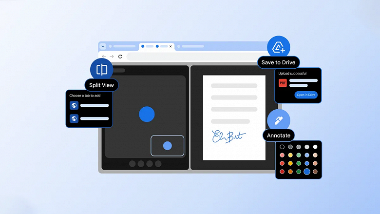 Google добавила в Chrome разделённый экран и заметки в PDF - 1 Google добавила в Chrome разделённый экран и заметки в PDF