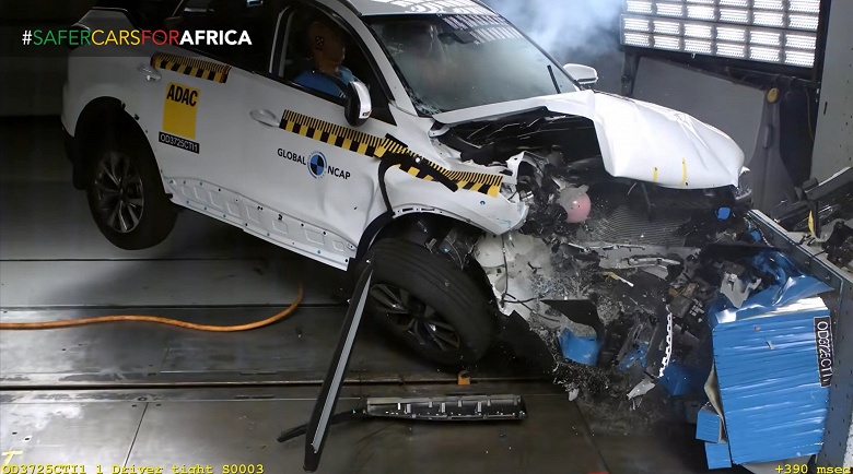 Кроссовер Chery Tiggo 7 Pro провалился в краш-тестах на безопасность — всего 2 звезды из 5 по итогам теста Africa NCAP - 1 Кроссовер Chery Tiggo 7 Pro провалился в краш-тестах на безопасность — всего 2 звезды из 5 по итогам теста Africa NCAP