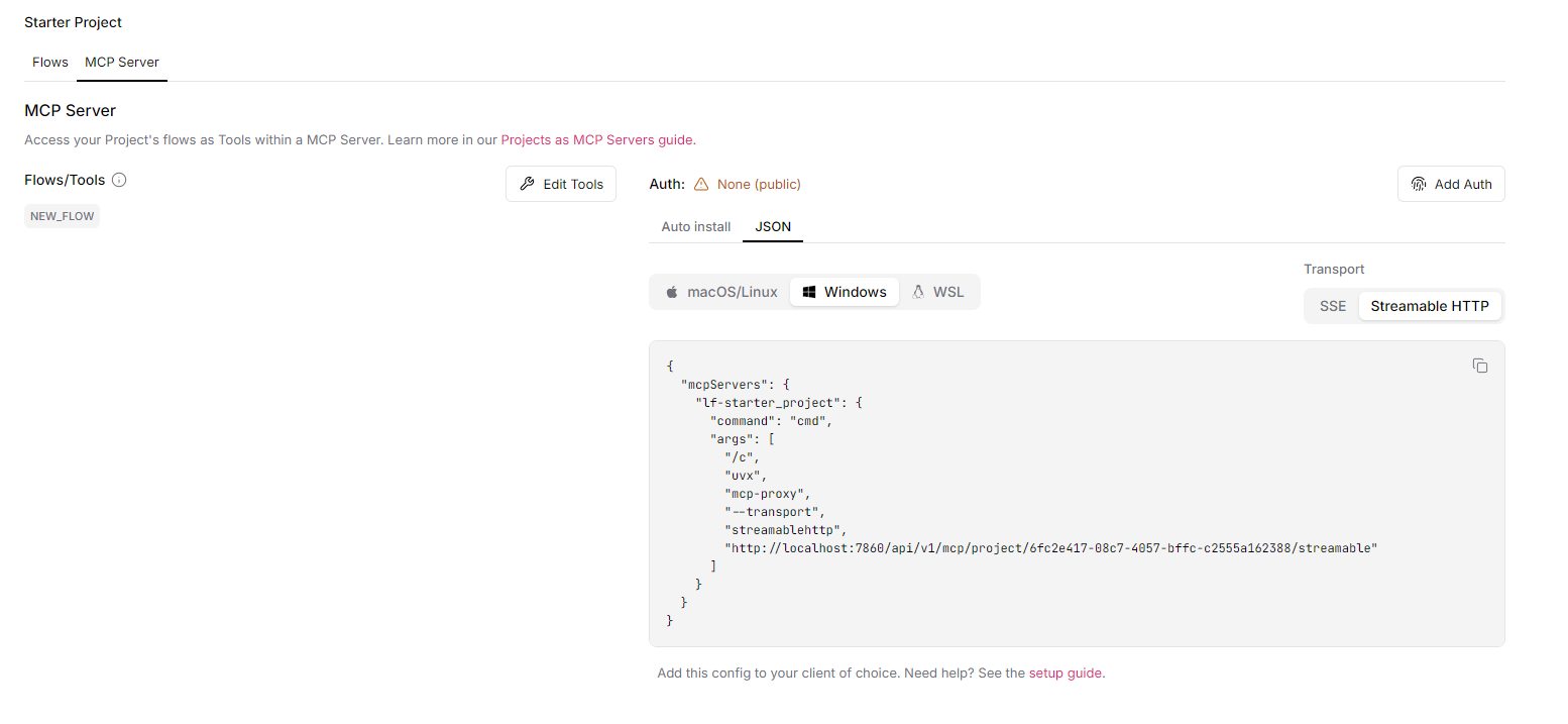 От чат-бота к AI агенту: собираем локальную систему на LibreChat, Langflow и MCP - 33