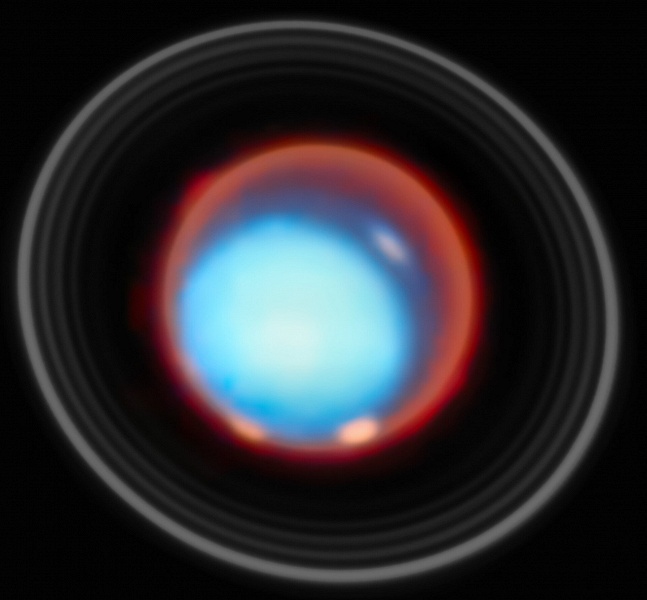 Телескоп «Джеймс Уэбб» составил первую 3D-карту верхней атмосферы Урана - 1 Телескоп «Джеймс Уэбб» составил первую 3D-карту верхней атмосферы Урана