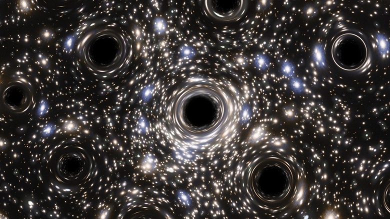 Внутри звёздного потока Млечного Пути обнаружили сотню чёрных дыр