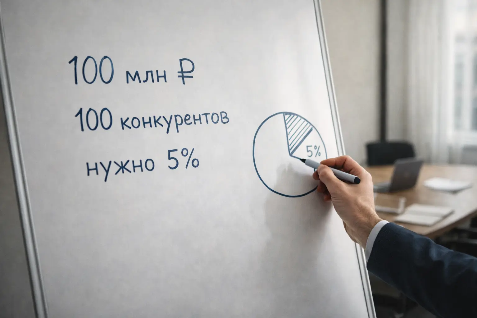 Сколько рынка мы хотим? А сколько можем???