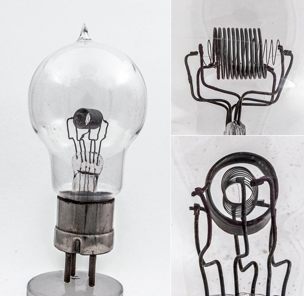 Фото 2.1. Британский вариант ТМ (R-тип) середины 1920-х, компании Penton Engineering. Примечателен спиральным проволочным анодом, вероятнее всего — для обхода существующих патентов