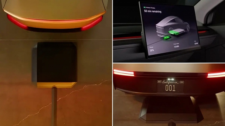 Tesla получила одобрение FCC на беспроводную зарядку электромобилей Cybercab