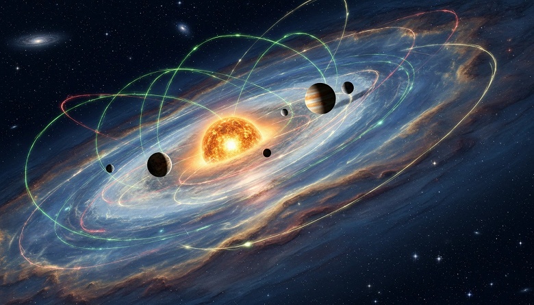 Как сложные органические молекулы попали в систему Юпитера: моделирование доставки из протосолнечной туманности - 1 Как сложные органические молекулы попали в систему Юпитера: моделирование доставки из протосолнечной туманности