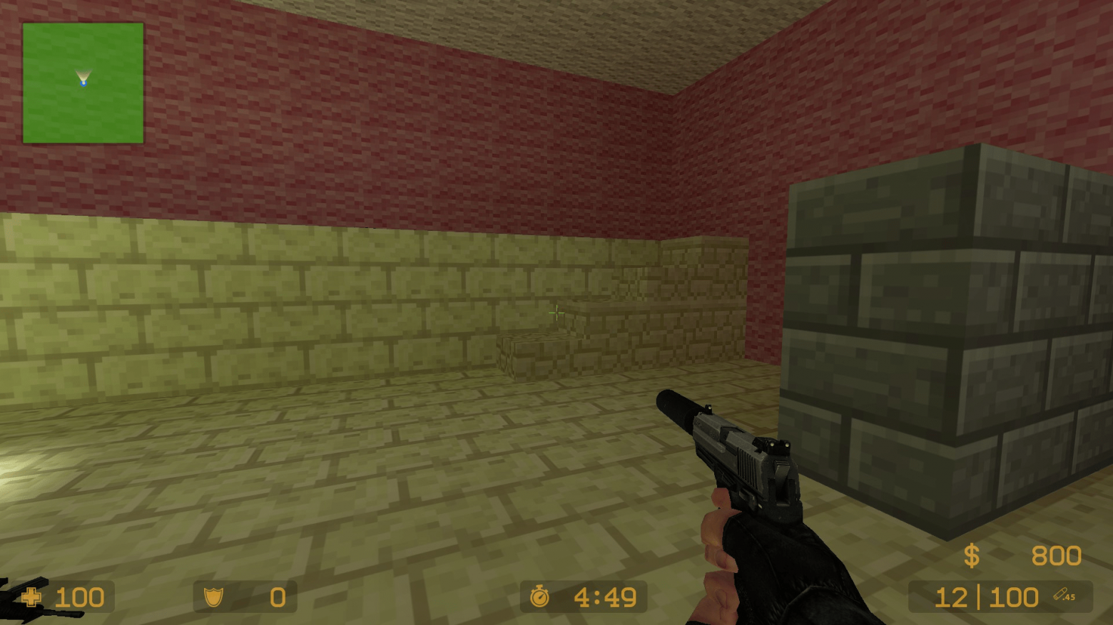 Как я построила знаменитую карту Counter-Strike в Minecraft и перенесла оттуда в CSS и CS2 - 15
