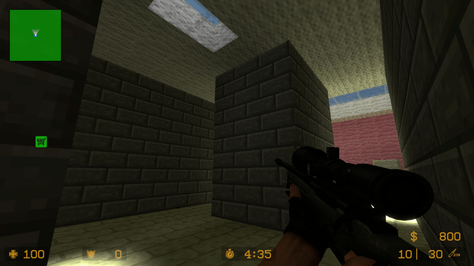 Как я построила знаменитую карту Counter-Strike в Minecraft и перенесла оттуда в CSS и CS2 - 16