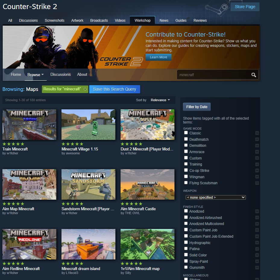 Как я построила знаменитую карту Counter-Strike в Minecraft и перенесла оттуда в CSS и CS2 - 2