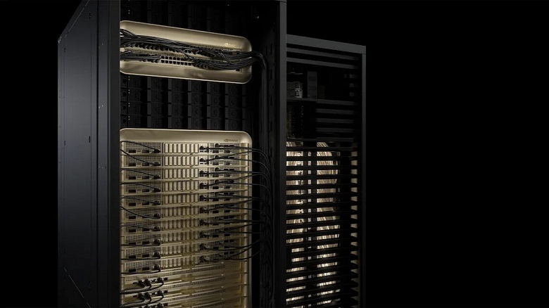 Так выглядит настоящая мощь современной Nvidia. Стойку Blackwell Ultra GB300 сравнили с GB200, и прирост оказался очень велик