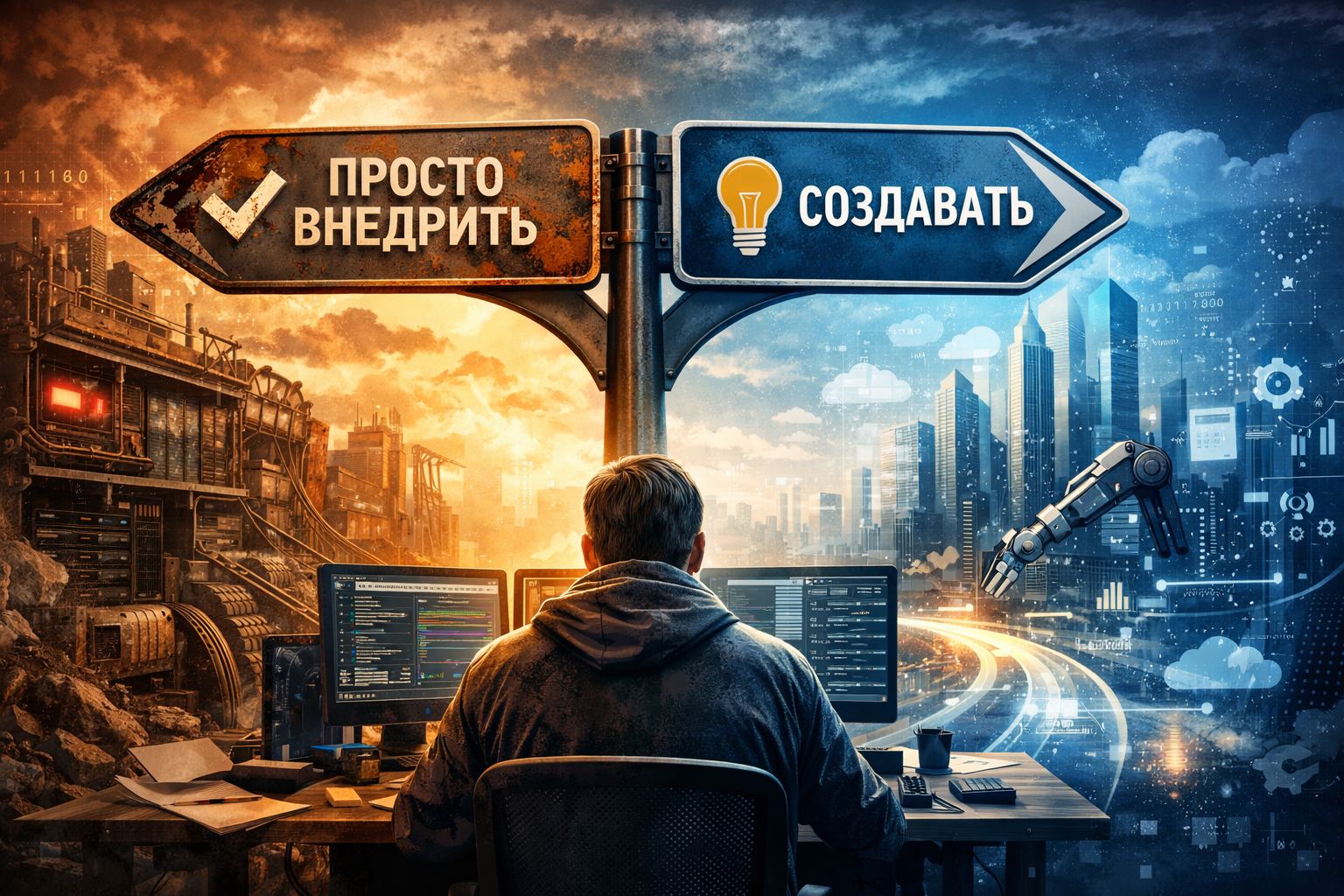 Мы устали делать вид. Почему пора перестать «внедрять и мигрировать» и начать создавать - 1