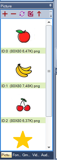 Мне приглянулись фрукты. Предполагал, что так будет веселее