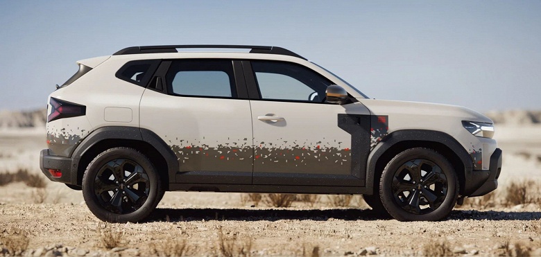 Представлен особый Dacia Duster Spirit of Sand — 1500 км на одной заправке, мощная защита мотора и полный привод - 2 Представлен особый Dacia Duster Spirit of Sand — 1500 км на одной заправке, мощная защита мотора и полный привод