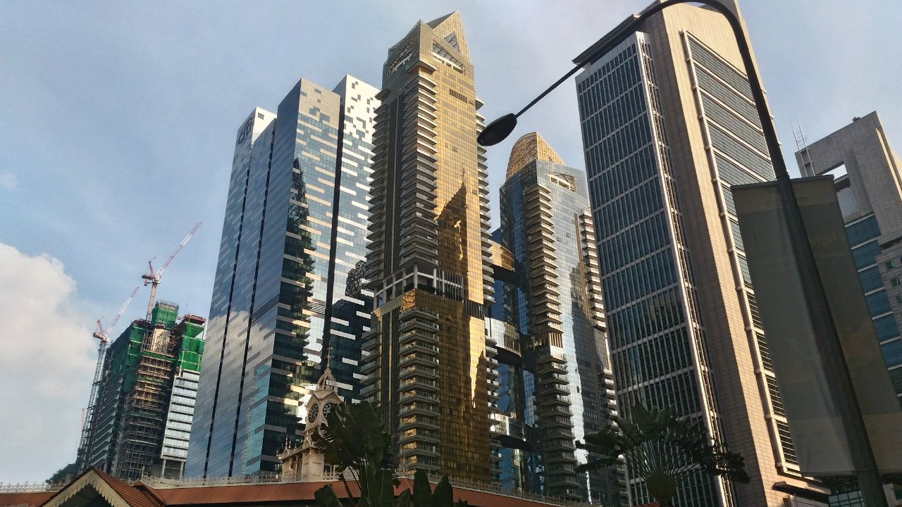 Это уже Сингапур и сейчас этот район стал раза в два больше.