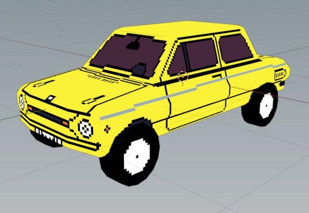 Первая версия автомобиля ZAM Zap