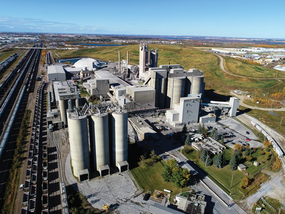 На этом заводе Heidelberg Materials в Канаде планируется внедрение пилотного проекта в конце 2026 года