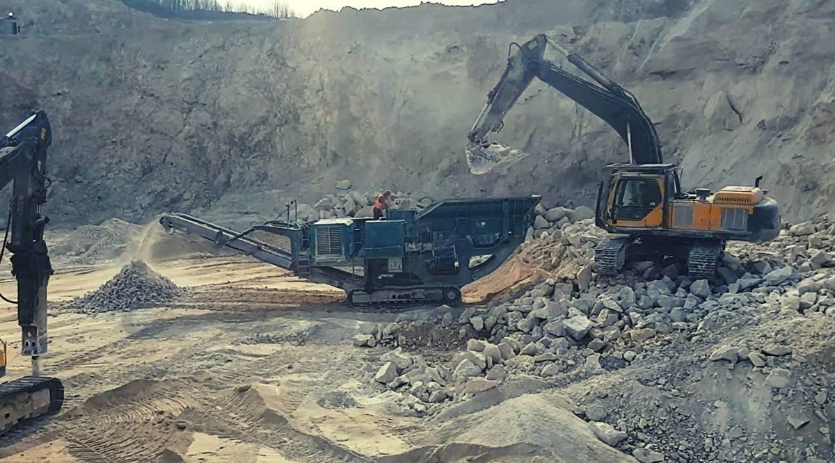 Процесс первичного измельчения — подробнее можно посмотреть здесь