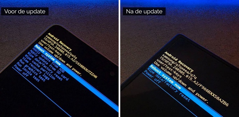 Февральское обновление для смартфонов Samsung &laquo;убивает&raquo; половину пунктов меню Recovery &mdash; осталась только перезагрузка и сброс до заводских настроек