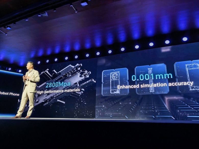 Honor представила прототип Robot Phone &mdash; смартфона с камерой на 4-осевом подвесе. Известно, что камера 200-мегапиксельная