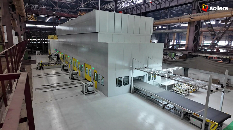 УАЗ показал передовую прессовую линию &mdash; на ней будут выпускать новейший рамный внедорожник Sollers, а в перспективе &mdash; и &laquo;Патриот&raquo;