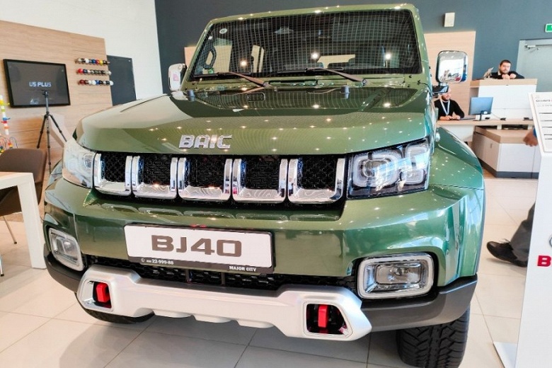 Рамный внедорожник BAIC BJ40 не уходит с российского рынка