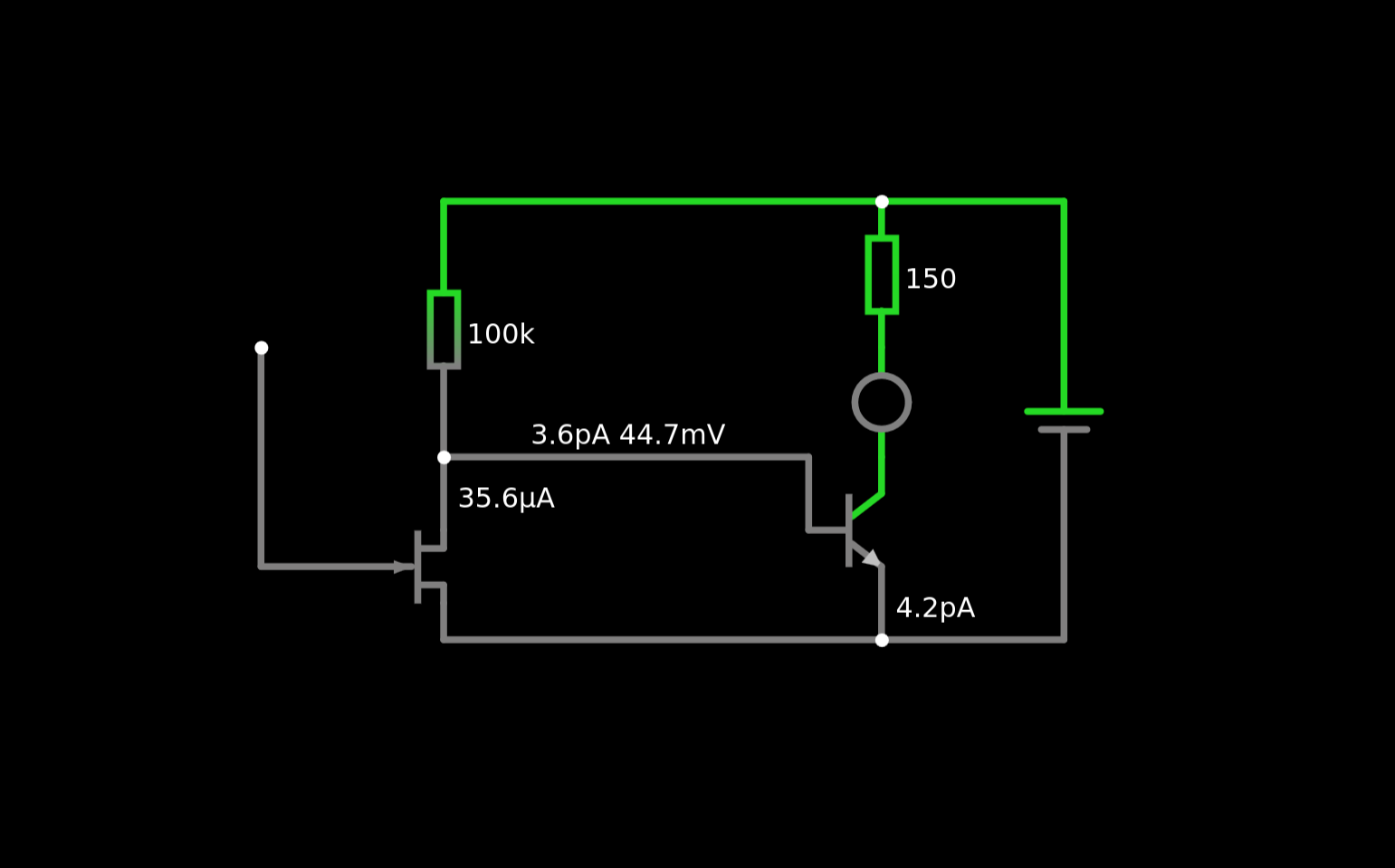 Интерактивная модель в симуляторе