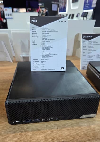Это первый ПК на процессорах Intel Nova Lake, до выхода которых ещё более полугода. ECS показала модель Liva P300 - 1