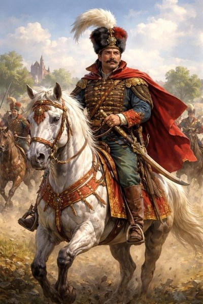 Рис. 3. Как ИИ представляет себе кроата Изображение выглядит как картина, Узда, уздечка, Товары для лошадей Содержимое, созданное искусственным интеллектом, может быть неверным.