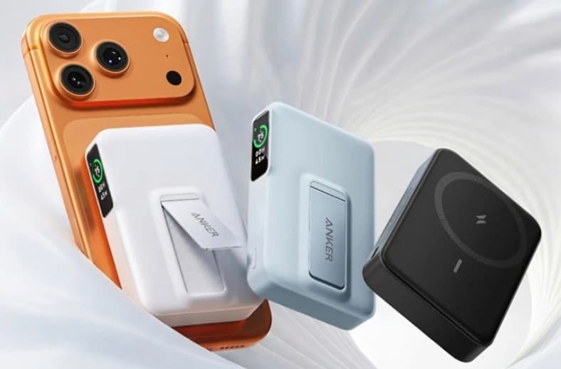 Компактный, безопасный и мощный аккумулятор с экраном и беспроводной зарядкой. Представлен Anker Smart Shield Magnetic Power Bank Nano - 1
