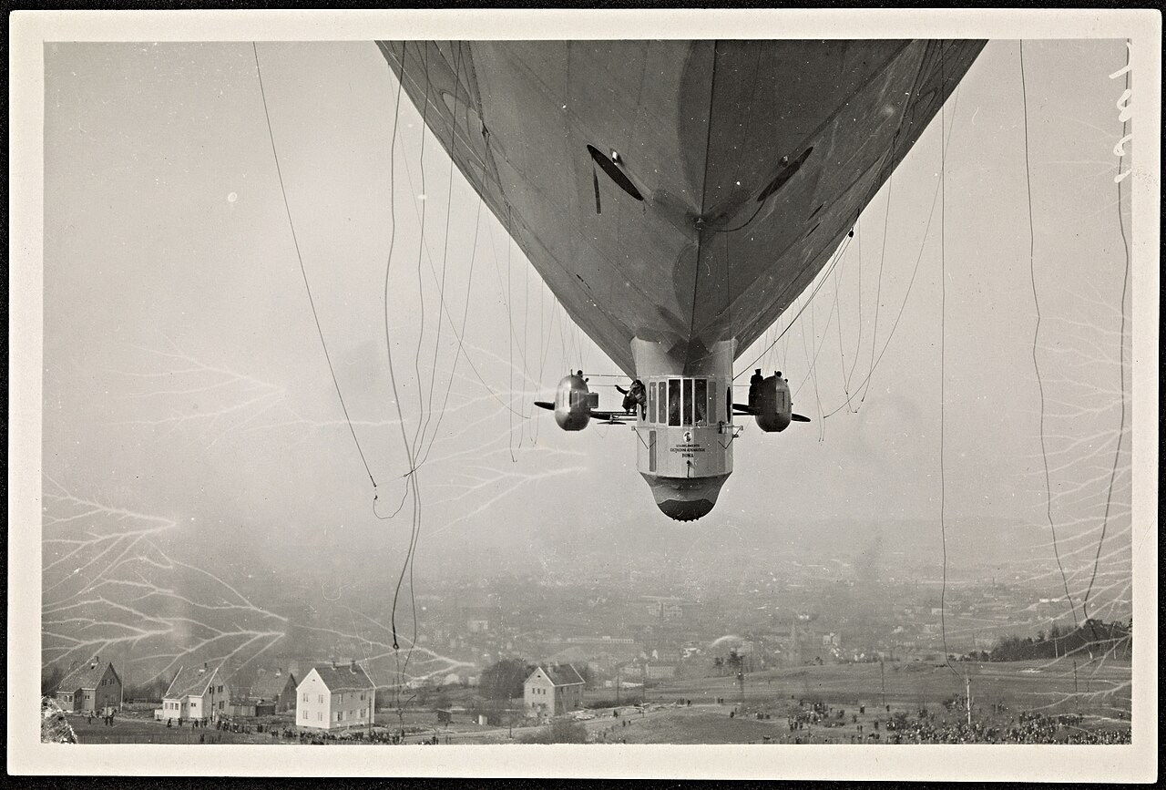 Вид спереди на гондолу «Норвегии»