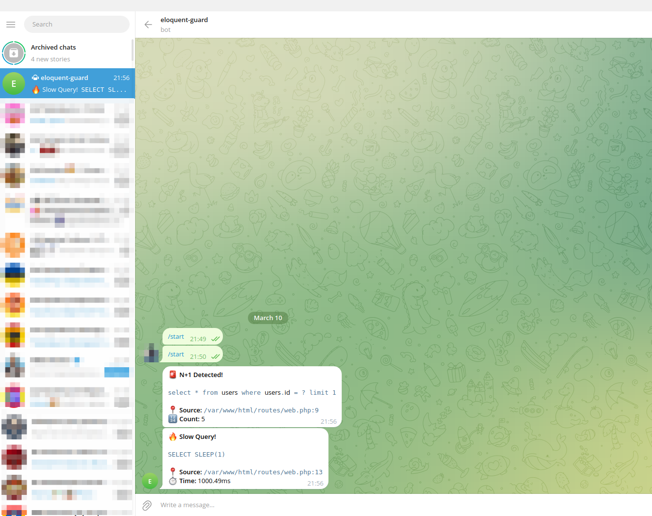 Eloquent Guard: как ловить N+1 и медленные запросы в Laravel, не зарываясь в vendor - 3