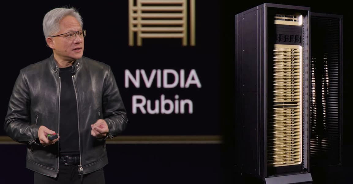 Nvidia представила свой 88-ядерный серверный процессор Vera и новейшую GPU-платформу Rubin NVL72 для обучения ИИ - 1