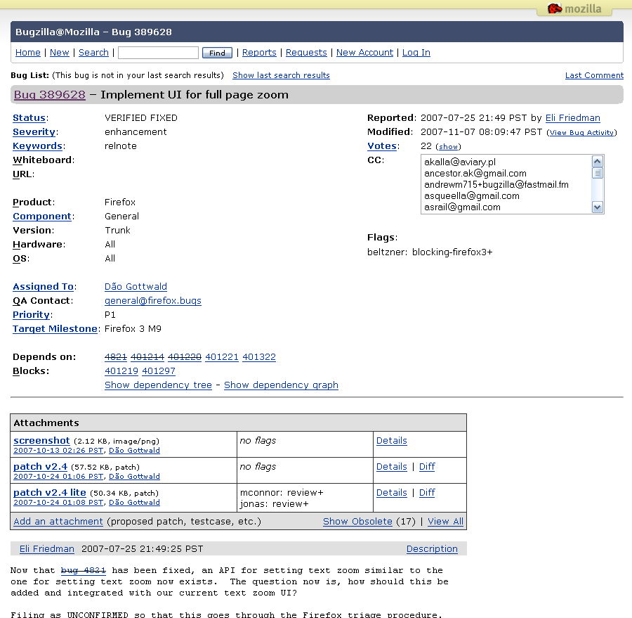 Bugzilla плохо показывал статусы задач, запросы терялись. Приходилось каждый раз заново искать, кто чем занимается и на каком этапе находится задача. На каждую задачу уходила куча времени. Bugzilla плохо показывал статусы задач, запросы терялись. Приходилось каждый раз заново искать, кто чем занимается и на каком этапе находится задача. На каждую задачу уходила куча времени.