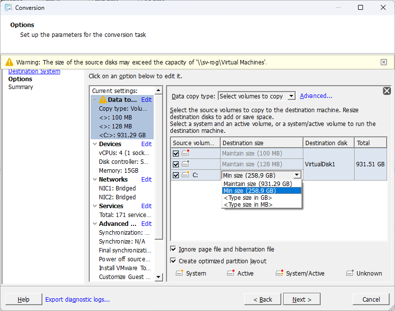 Конвертация старых физических серверов в виртуалки (часть 1) - 5