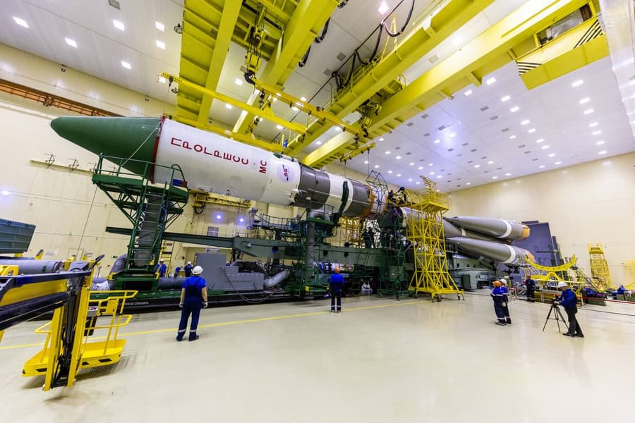 Первый запуск с Байконура после большого ремонта: «Роскосмос» собрал ракету «Союз-2.1а», запуск назначен на 22 марта - 1 Первый запуск с Байконура после большого ремонта: «Роскосмос» собрал ракету «Союз-2.1а», запуск назначен на 22 марта - 1