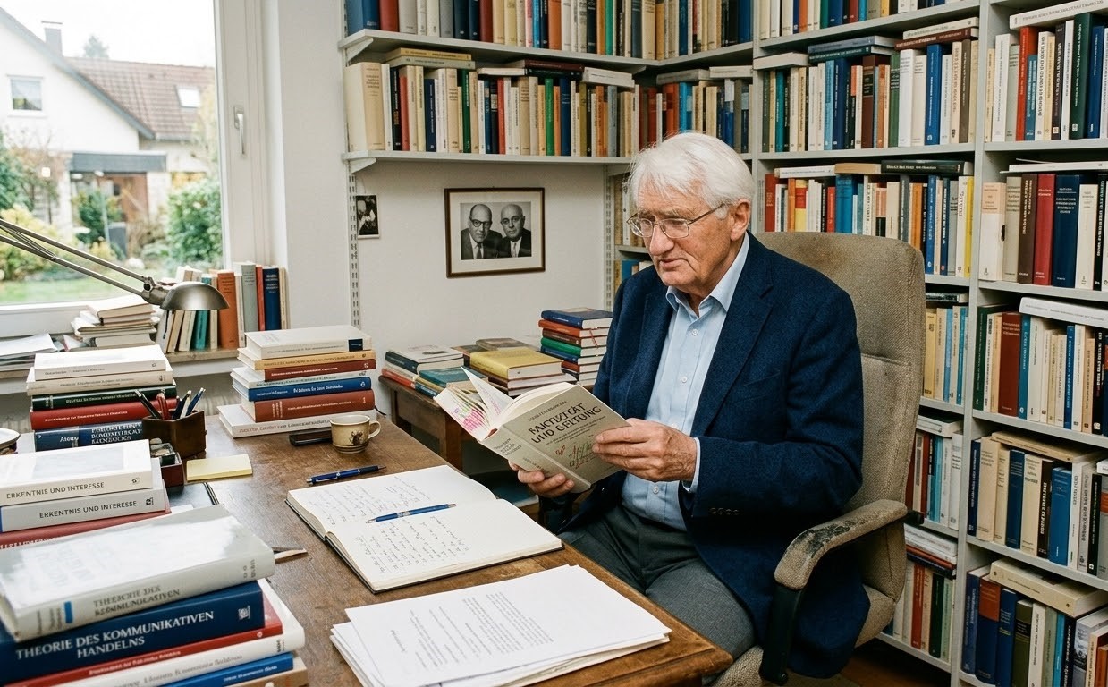 Почему все, кто работает с ИИ и текстами, должны прочитать (или перечитать) работы Хабермаса - 1 Почему все, кто работает с ИИ и текстами, должны прочитать (или перечитать) работы Хабермаса - 1