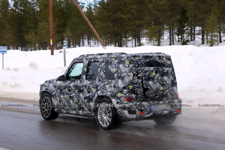 Совершенно новый Mercedes-Benz G-класса может получить гибридную систему с 1,5-литровым мотором совместной разработки Renault и Geely - 3