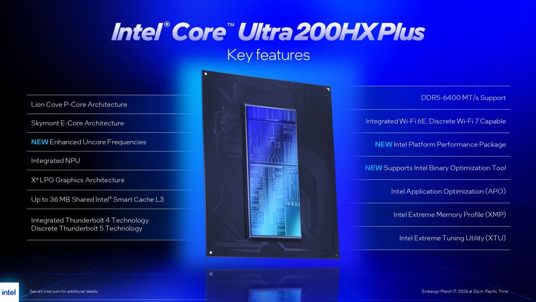 Ни недели без новых процессоров: Intel представила флагманские Core Ultra 9 290HX Plus и Core Ultra 7 270HX Plus - 2
