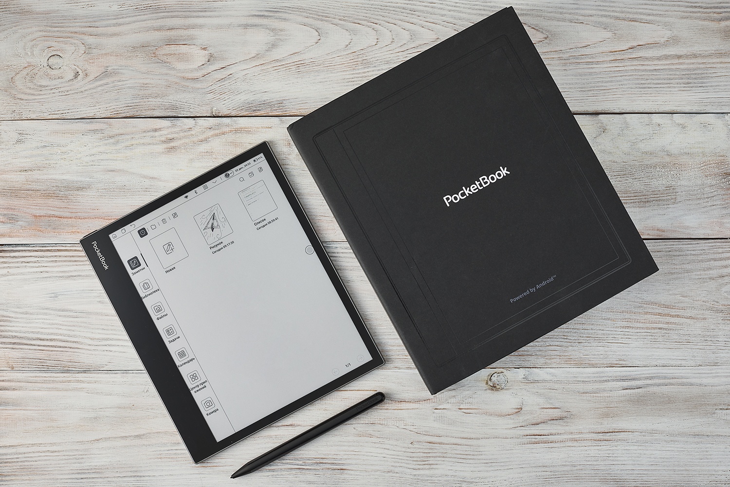 Обзор PocketBook InkPad Eo – большого цветного ридера со стилусом для PDF и не только - 1