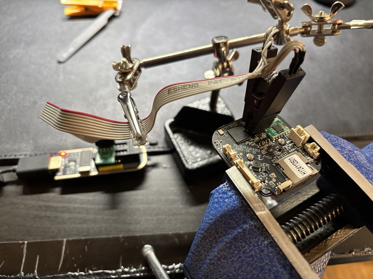 Снятие дампа напрямую с Flash-памяти