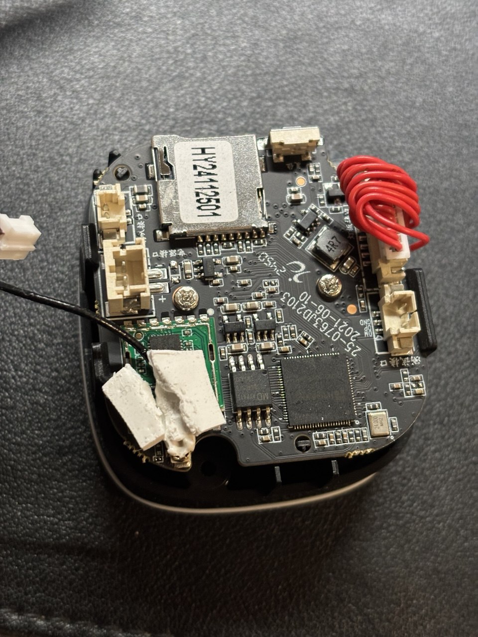 Общий вид всей начинки в сборе