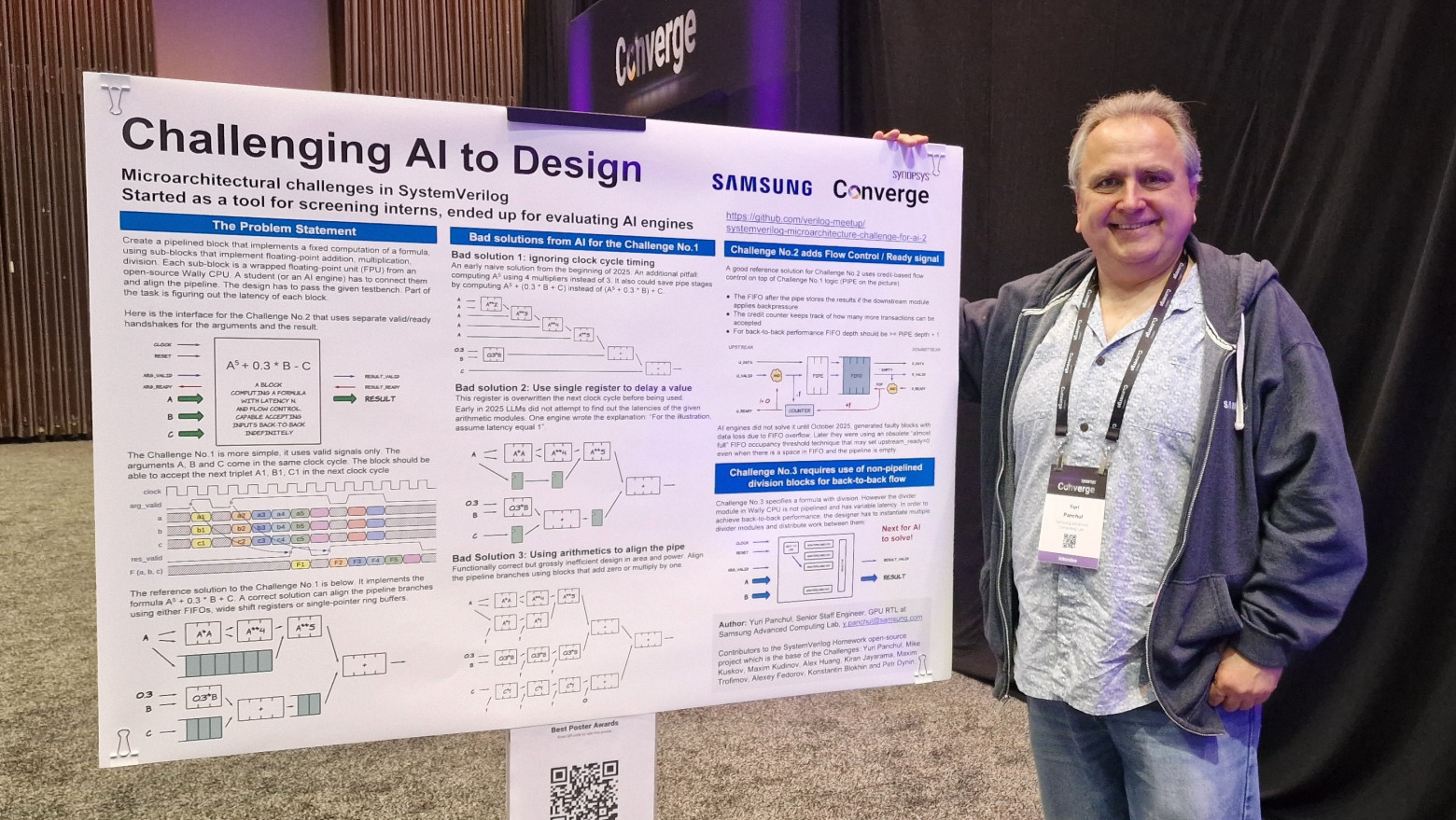 Выступил отрицателем AI на конференции SNUG Silicon Valley - 1