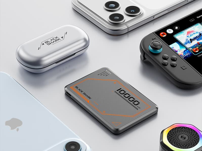 10 000 мАч и 22,5 Вт за 27 долларов. Суббренд Xiaomi представил в Китае тонкие магнитные мобильные аккумуляторы Black Shark Blade 2+ - 1