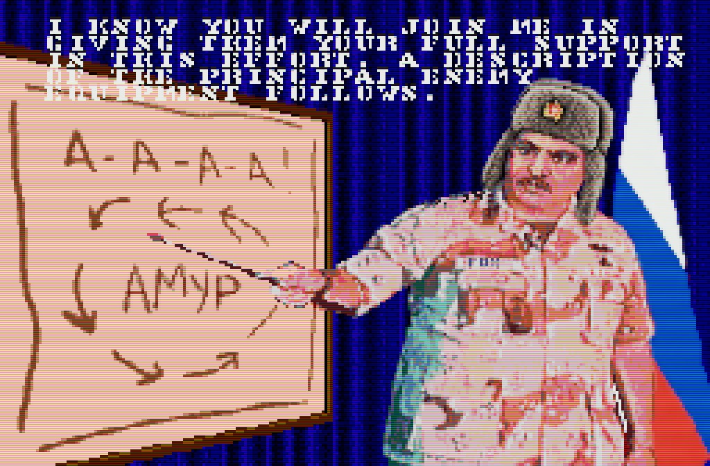 Тщательное планирование перед нападением (брифинг из Super Battletank) Тщательное планирование перед нападением (брифинг из Super Battletank)