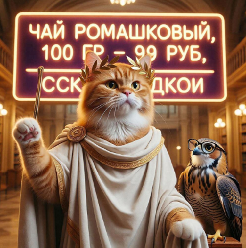 Мурлык Многобайтович и Филин Палыч