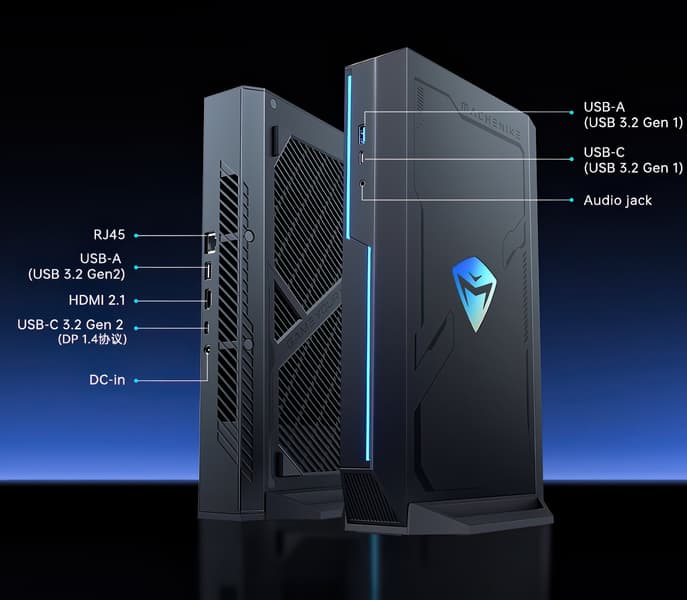 Большая мощь в трехлитровом корпусе. Представлен мини-ПК Machenike Dawn с Core i9-14900HX и GeForce RTX 5070 Laptop - 2 Большая мощь в трехлитровом корпусе. Представлен мини-ПК Machenike Dawn с Core i9-14900HX и GeForce RTX 5070 Laptop - 2