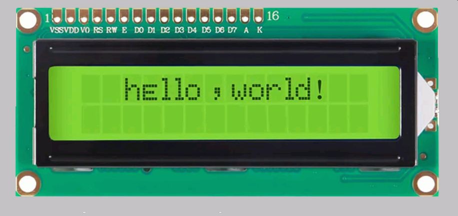 Доработка алфавитно-цифрового ЖК-модуля 1602A (ЖКИ LCD1602) для работы от 3.3V - 1